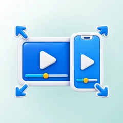 Resize for Reels workflow preview
